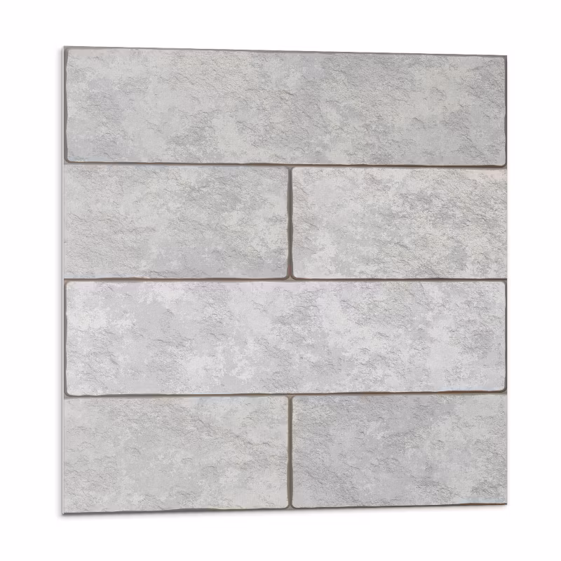 Kafelki samoprzylepne Wallfluent 30×30 cm Trójwymiarowy motyw cegieł 9 szt.