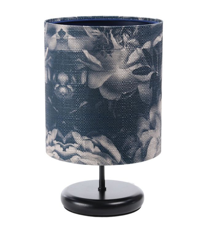 Lampa Bps Koncept stołowa MIST-C-B granatowa/grafitowa 1 szt