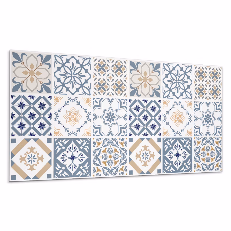 Kafelki samoprzylepne Wallfluent 40×20 cm Kratkowe wzory mozaikowe w nowoczesnym wydaniu 10 szt.