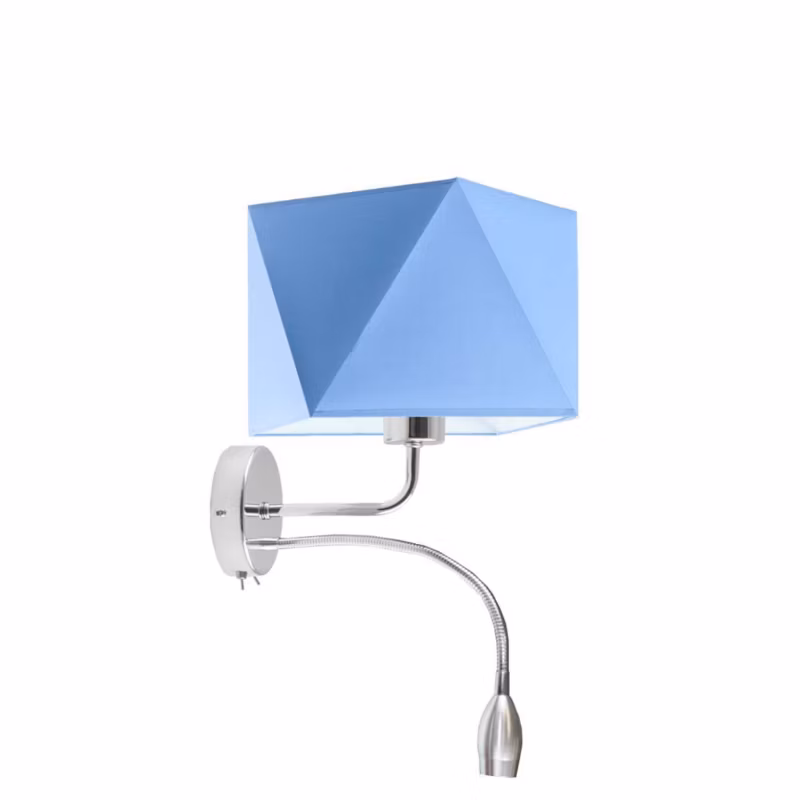 Kinkiet Volta Light Factory Blues Abażur 1xE27 1szt. 5903628487268