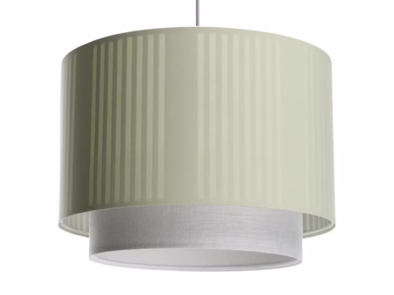 Lampa Bps Koncept wisząca DUO LAMI LINE 40 zielona/kremowa 1 szt