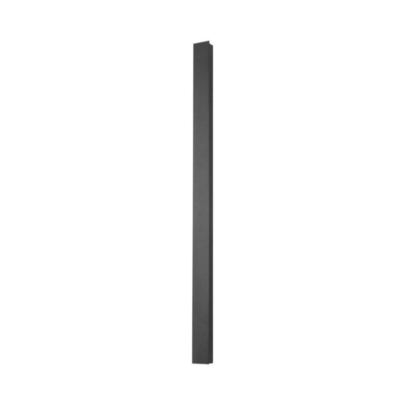 Kinkiet ścienny zewnętrzny V-TAC antracyt LED 16W 3000K 2035lm IP65 wym: 101 x 5 x 6 cm aluminium – 1 szt.