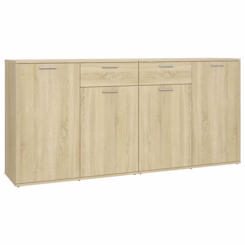 Kredens vidaxl 3074930 brąz 2 szt