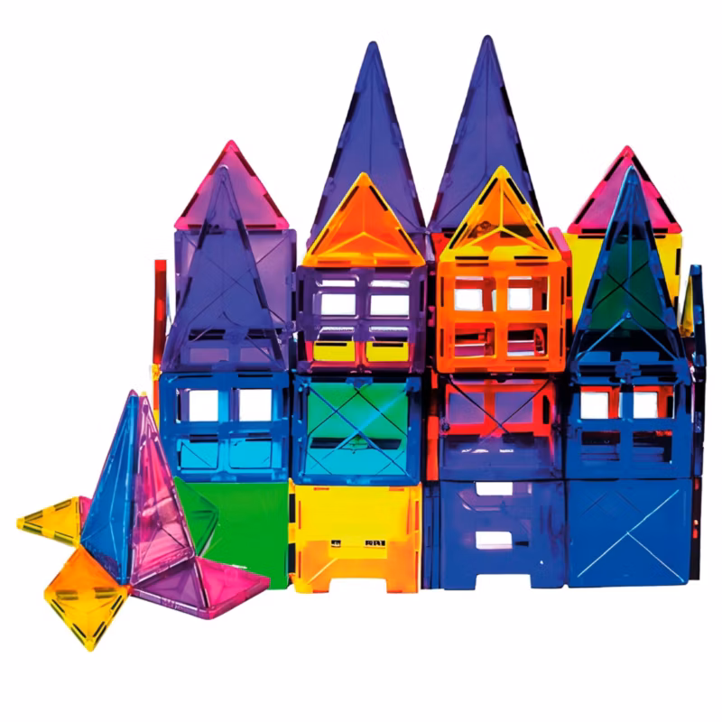 Klocki magnetyczne Springos klocki konstrukcyjne 3D 48 szt.1 kpl.