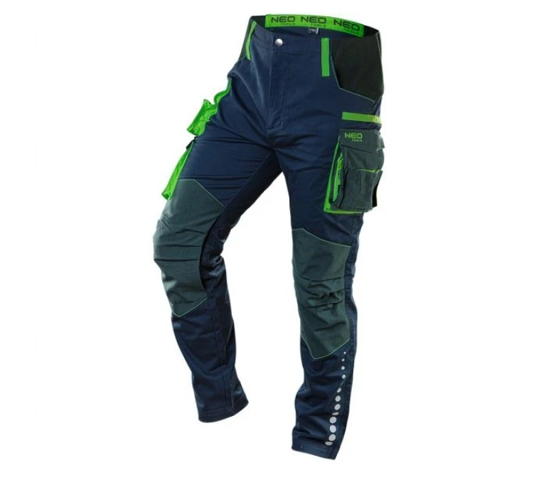 Spodnie robocze PREMIUM 62 bawełna 35 poliester 3 elastan XXL 81‑226‑XXL