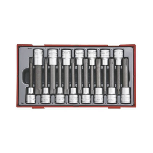 Zestaw nasadek trzpieniowych Teng Tools TTRS15 typu Ribe i XZN, z chwytem kwadratowym 1/2″