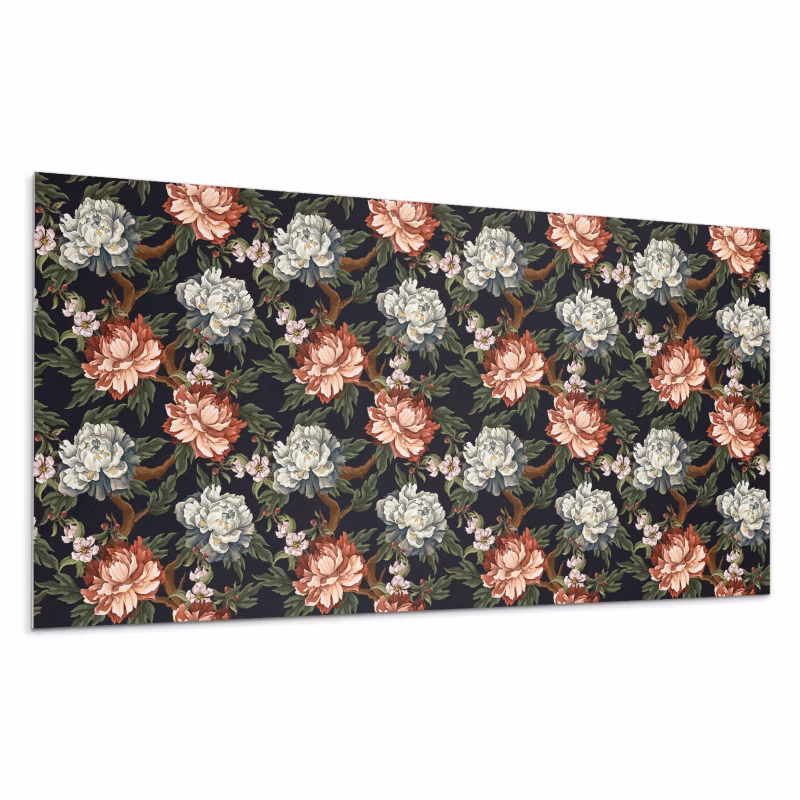 Kafelki samoprzylepne Wallfluent 60×30 cm Wzór kwiatów 6 szt.