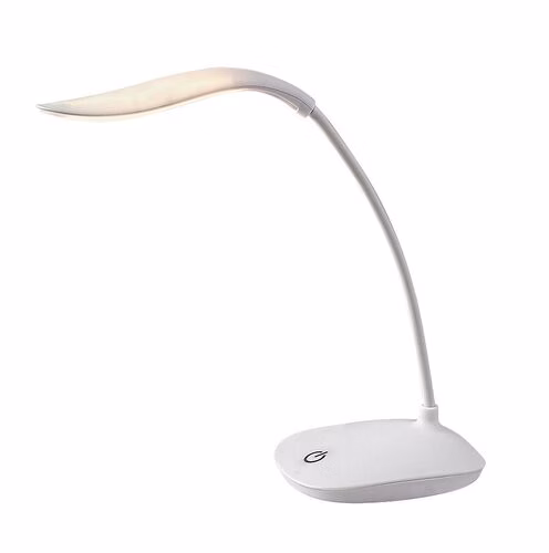 Lampa biurkowa Rabalux Bedi biała LED 2W 4000K 165lm IP20 wym: 27 x 10 x 10 cm tworzywo sztuczne – 1 szt.