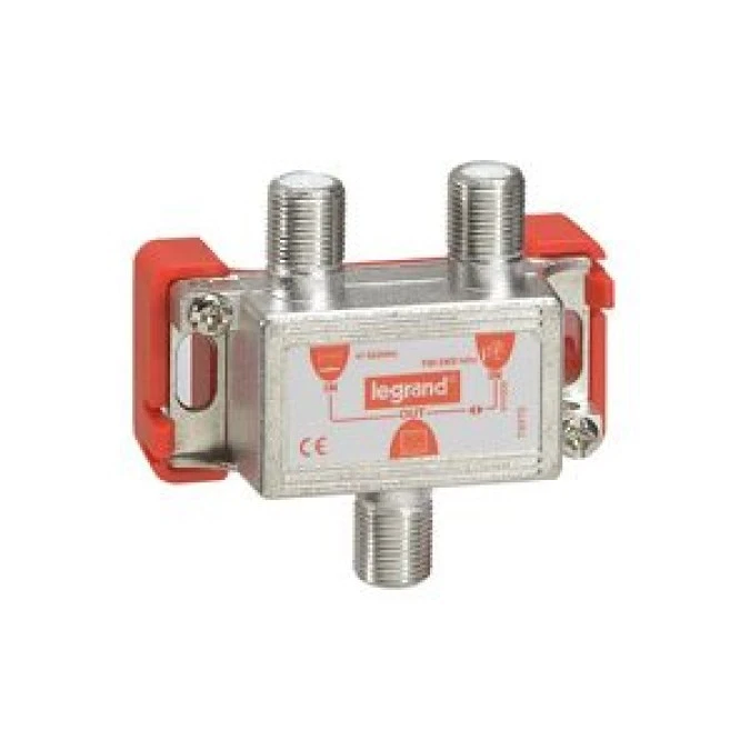 Rozdzielacz sygnału TV (DVB‑T) i TV‑SAT Splitter 4,5dB ‑ 0 ‑ 2400MHz 073980