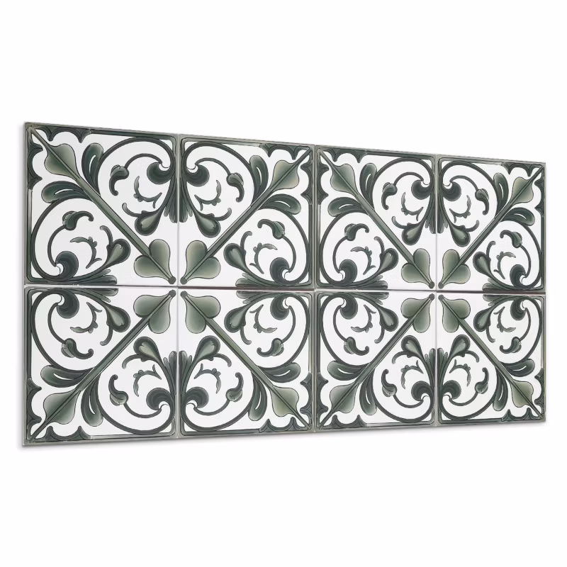 Kafelki samoprzylepne Wallfluent 60×30 cm Ornamenty roślinne w stylowym wydaniu 6 szt.