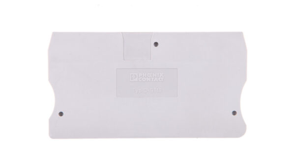 Pokrywa zamykająca 2,2x80x51,1mm szara D-ST 16 3036657 /50szt./