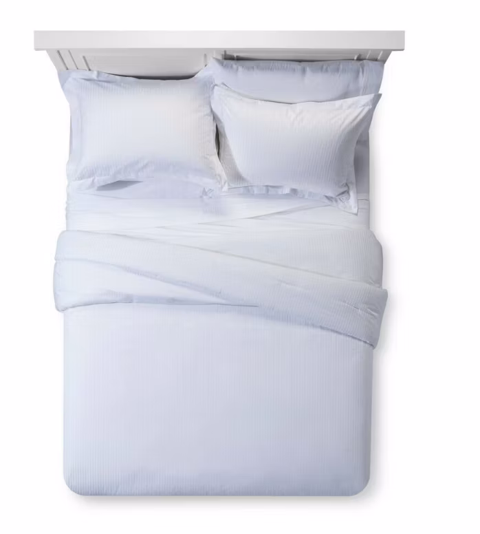 Komplet pościeli z mikrofibry KAM-POL bawełna 100% na zamek pasek 4mm 200×220 + 2x50x70 3 szt.