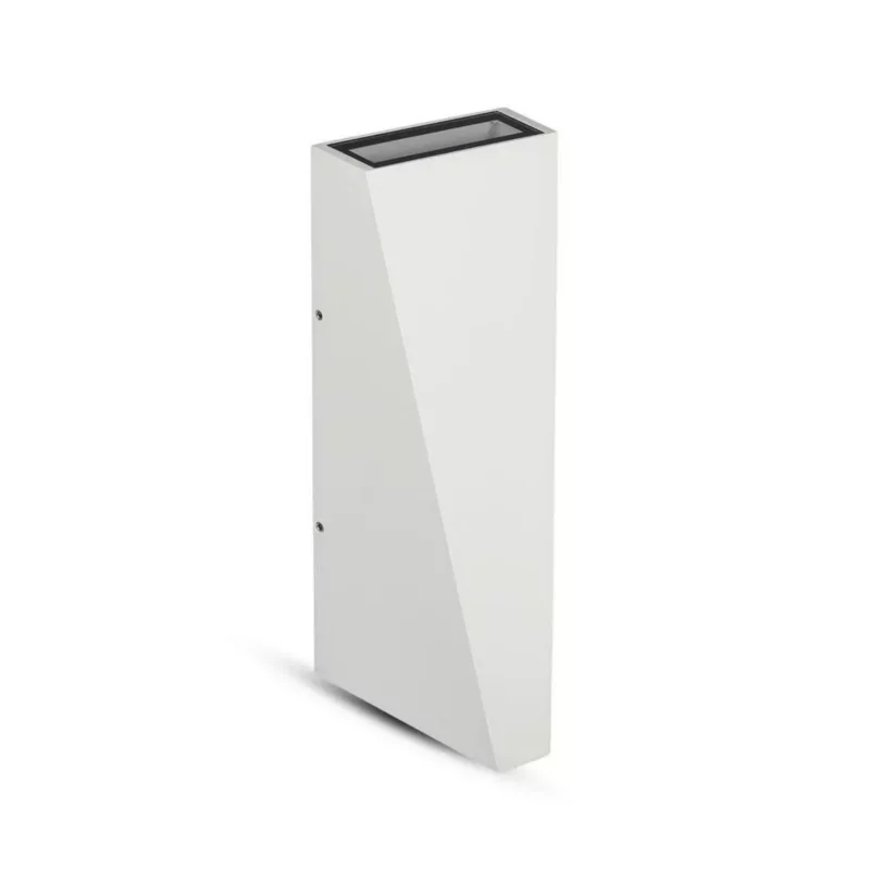 Kinkiet ścienny zewnętrzny V-TAC biały LED 4W 4000K 476lm IP65 wym: 20 x 9 x 9 cm aluminium – 1 szt.