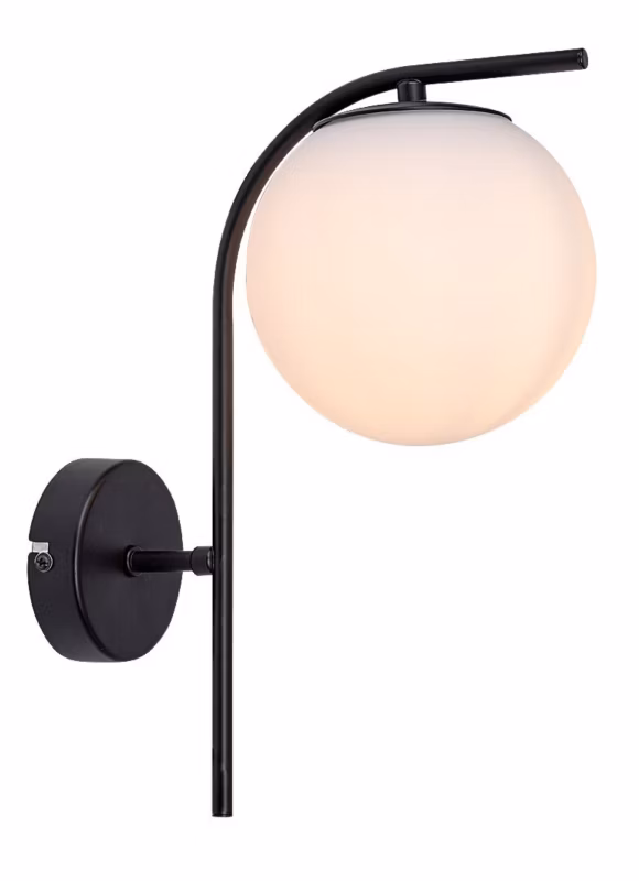 Kinkiet ścienny Rabalux Ghita czarno-biały 1 x E27 x IP20 wym: 33 x 15 x 24 cm – 1 szt.