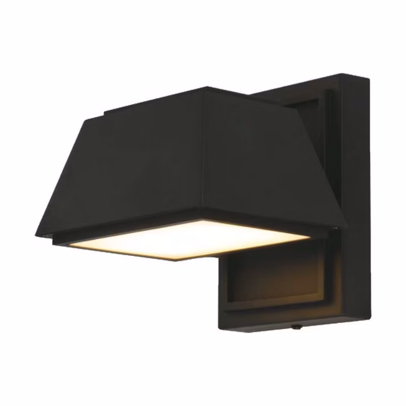 Kinkiet ścienny zewnętrzny V-TAC czarny LED 15W 4000K 1950lm IP65 wym: 16,4 x 16 x 16,5 cm metal – 1 szt.