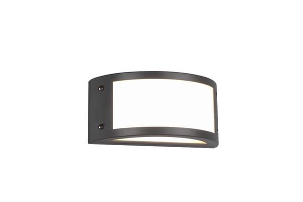 Kinkiet ścienny zewnętrzny RL Kendal antracyt LED 12W 3000K 1200lm IP54 wym: 11,5 x 24,8 x 24,8 cm tworzywo sztuczne – 1 szt.