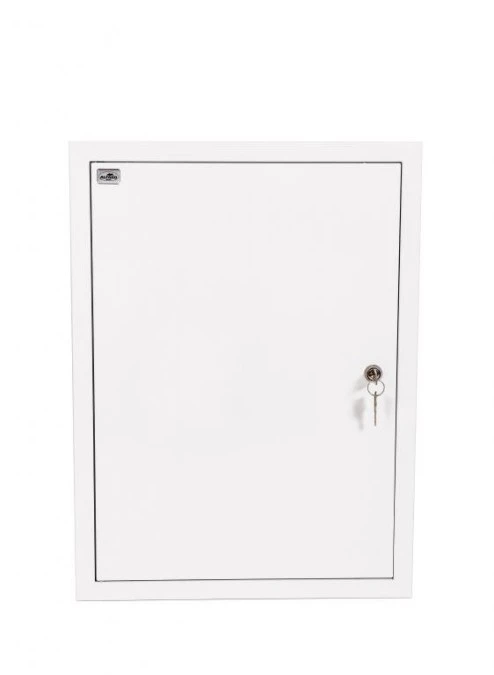 Rozdzielnia podtynkowa metalowa 1 X TL 3F + 36 zabezpieczeń zamek pełne drzwi RAL 9003 A‑RW4/PD