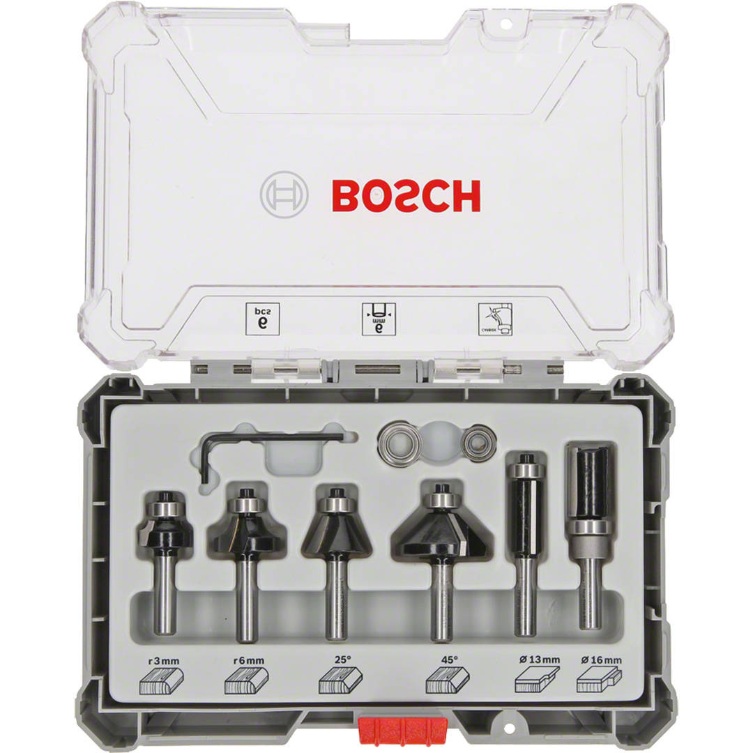Frezy do drewna Bosch 2607017468 – trzpień 6mm