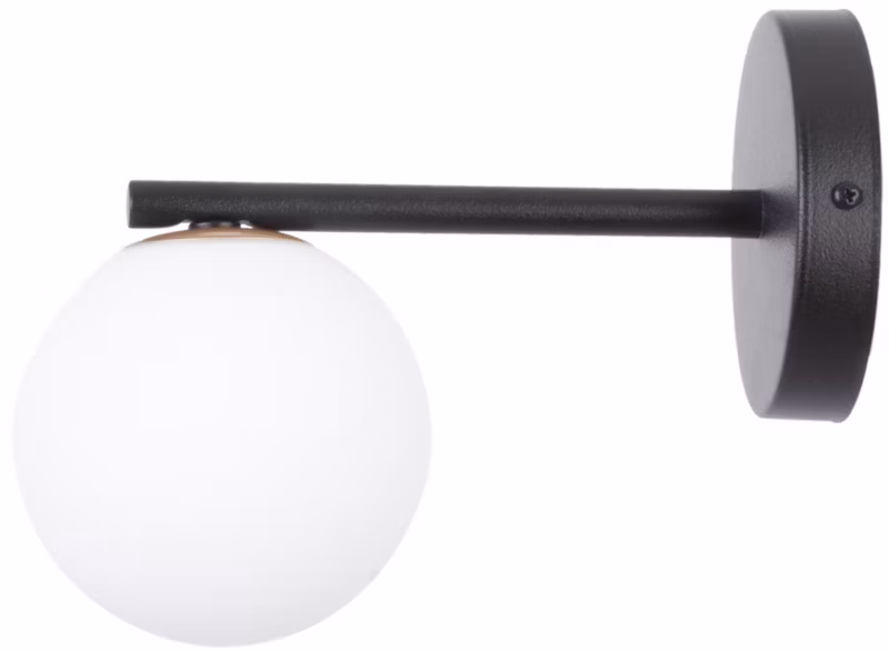 Kinkiet ścienny Sigma Lighting Gama czarno-biały styl minimalistyczny 1 x G9 x IP20 wym: 18 x 12 x 24 cm – 1 szt.
