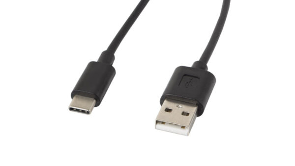 Przewód połączeniowy USB 2.0 HighSpeed 1,8m USB-C – USB A CA-USBO-10CC-0018-BK