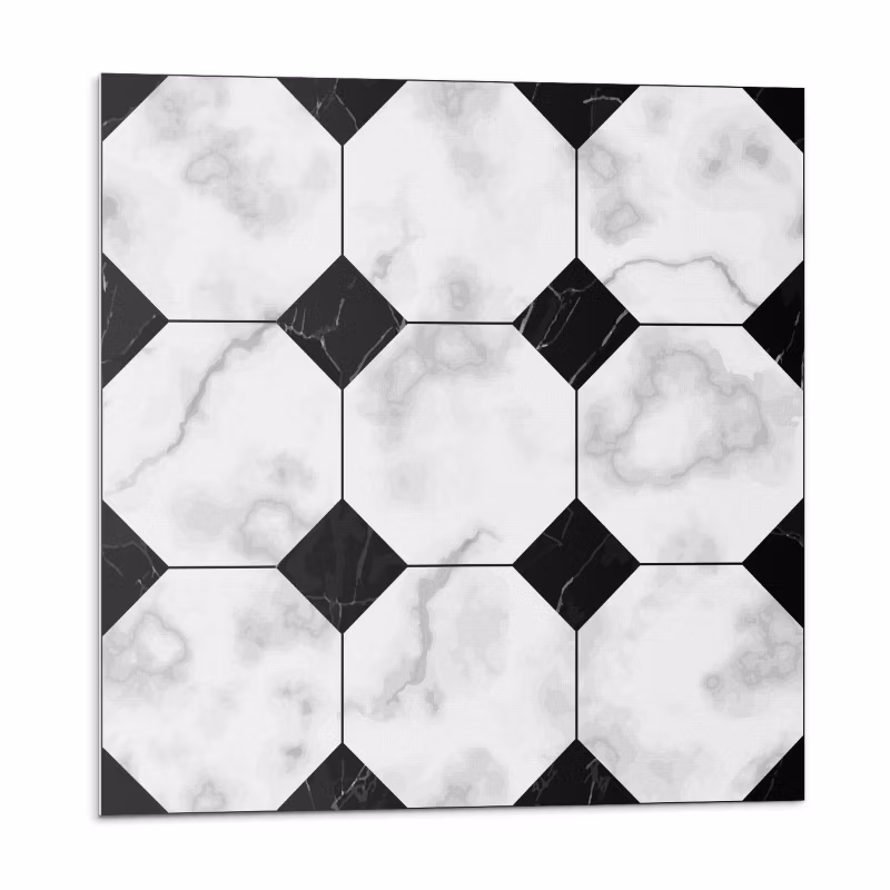 Kafelki samoprzylepne Wallfluent 50×50 cm Stylowe kształty w geometryce 4 szt.