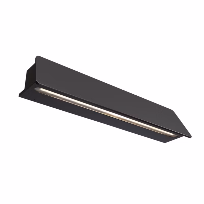 Kinkiet ścienny zewnętrzny Maytoni Trupp grafitowa LED 10W 3000K 550lm IP54 wym: 9 x 40 x 8 cm aluminium – 1 szt.