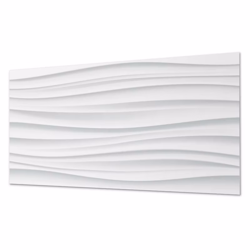 Komplet Kafelków Samoprzylepnych ArtPrintCave 40×20 cm Fale w minimalistycznym stylu 10 szt.