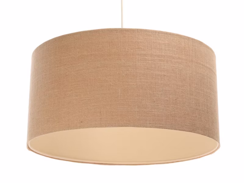 Lampa Bps Koncept wisząca BOHO JUTA 50 beżowa 1 szt