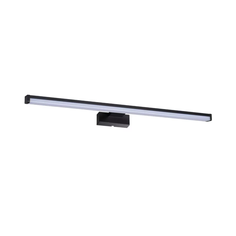 Kinkiet ścienny Kanlux Asten czarno-biały nad lustro LED 12W 4000K 850lm IP44 wym: 4,2 x 60 x 11 cm – 1 szt.