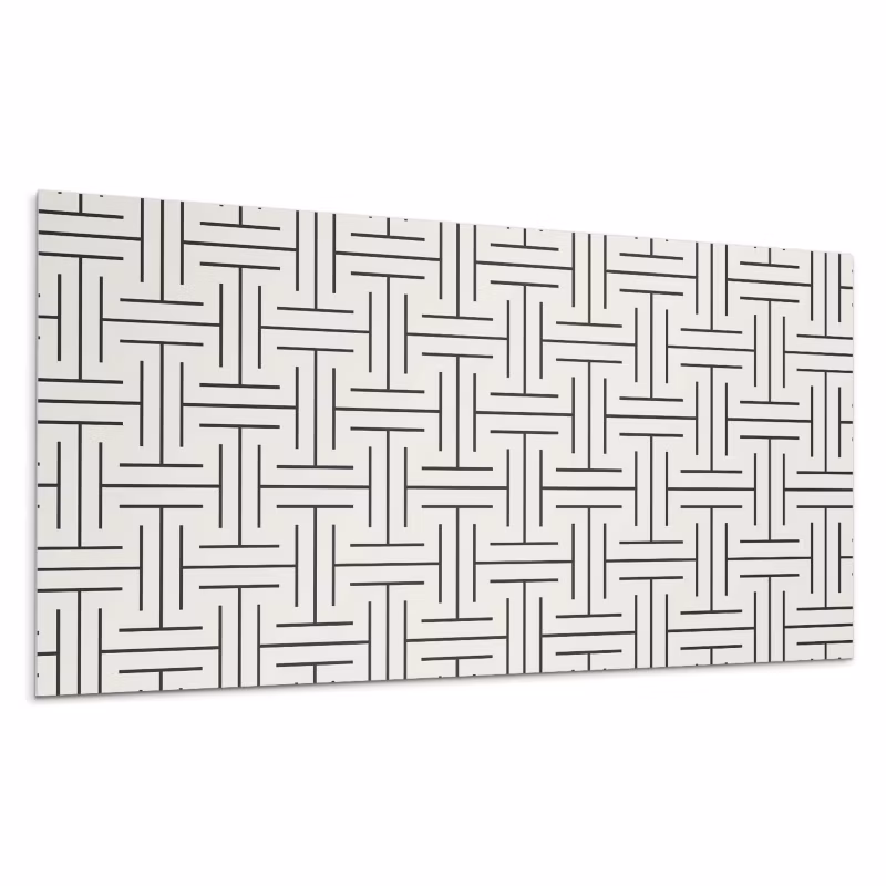 Kafelki samoprzylepne Wallfluent 60×30 cm Geometryczne kształty w kratkę 6 szt.
