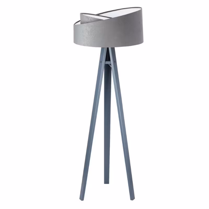 Lampa Bps Koncept stojąca GEMSTONE szara/biała/szara 1 szt