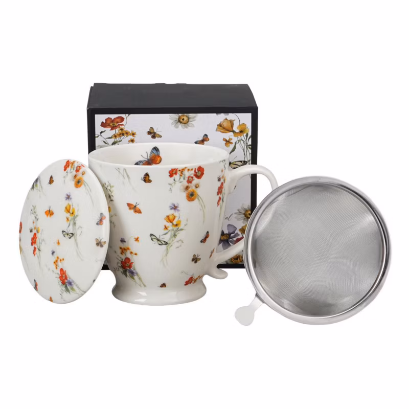 Kubek Grace DUO porcelanowy z zaparzaczem 510 ml 1 szt.