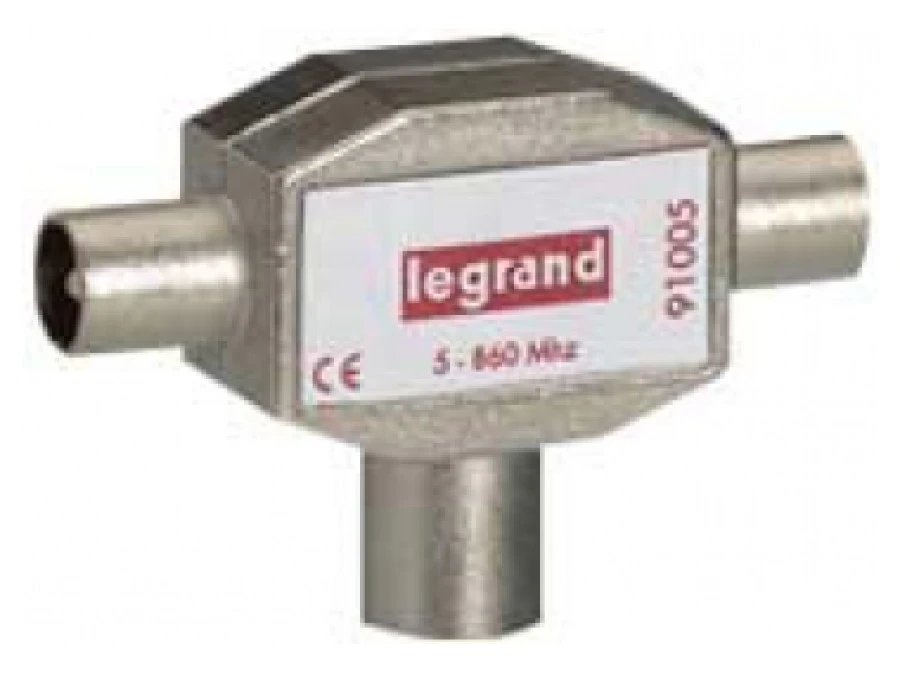 Rozdzielacz sygnału TV Splitter 1x IEC żeński / 2x IEC męski 091005