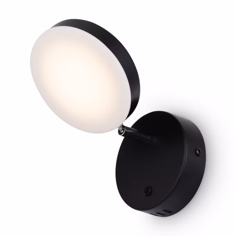 Kinkiet ścienny Maytoni Fad czarny LED 6W 3000K 550lm IP20 wym: 11 x 12 x 19,5 cm – 1 szt.