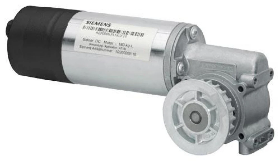 SIDOOR M3 L GEARED MOTOR, PINION, LEFT MAX. 180KG DOOR WEIGHT, CABLE LENGTH 1.5 M, 30VDC, ‑20C TO +50C 6FB1103‑0AT10‑4MB0