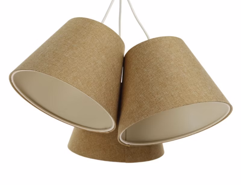 Lampa Bps Koncept wisząca ENTURO TRIO żółta 1 szt