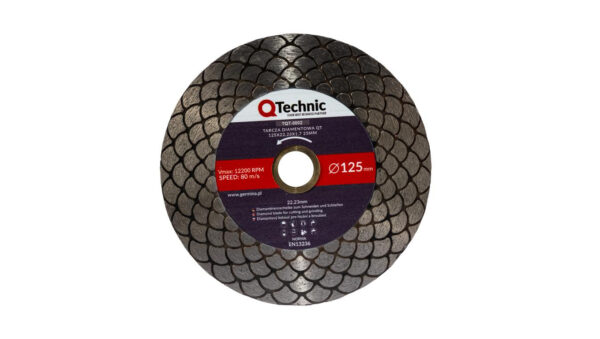 Tarcza diamentowa 125×22,23×1,7 25mm GE TQT-0002