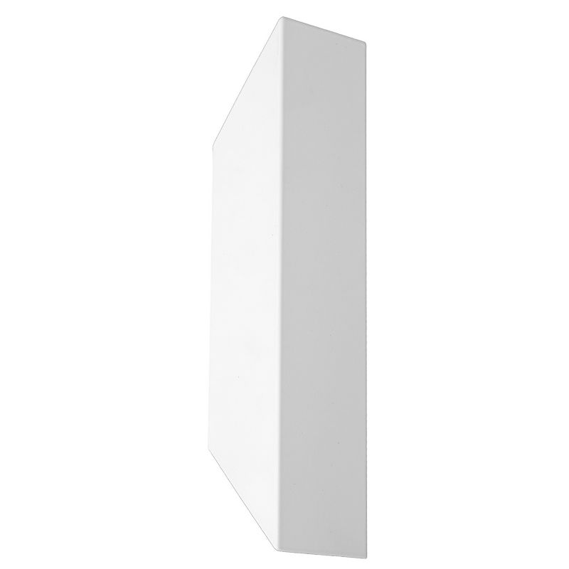 Kinkiet Luminex Wall biały mat trapez góra i dół 2 x GU10 x 8W IP20 wym: 29 x 6 x 8 cm – 1 szt.