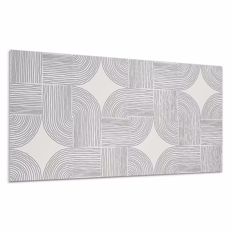 Kafelki samoprzylepne Wallfluent 60×30 cm Wzór geometryczny z dynamicznymi liniami 6 szt.