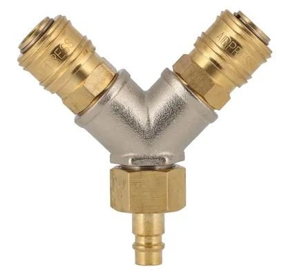 Trójnik typ Y 1/2″ z szybkozłączami i wtykiem Euro 4303047 Airpress
