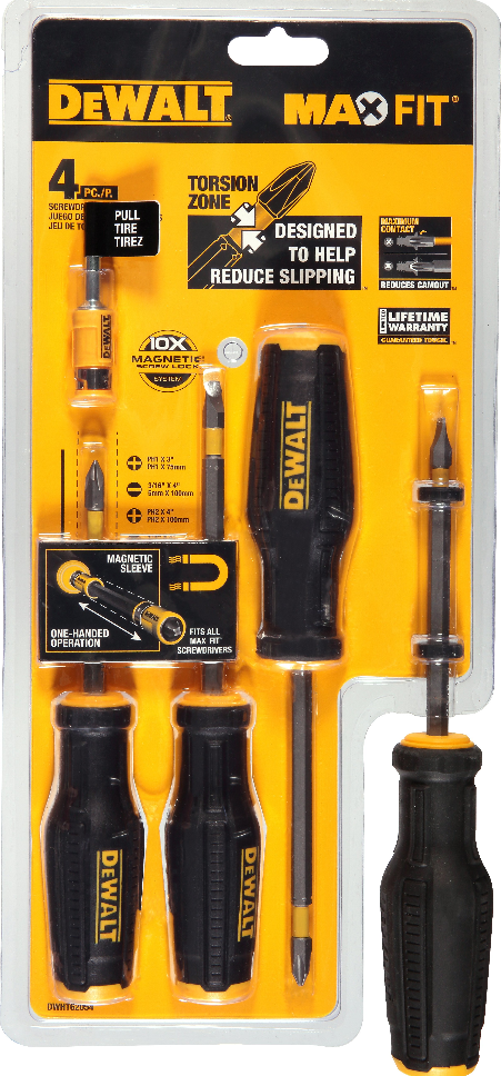 Zastaw wkrętaków 4 szt. FULLFIT DWHT62054-0 DeWALT
