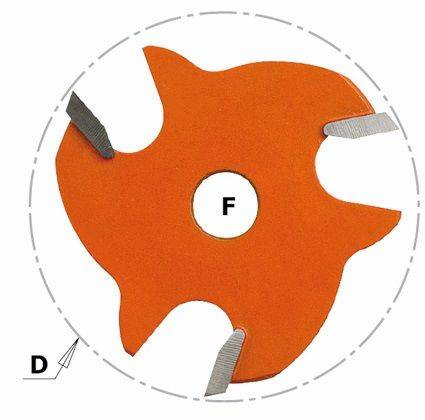 Ostrze HM I=2 D=47,6 CMT 822.320.11