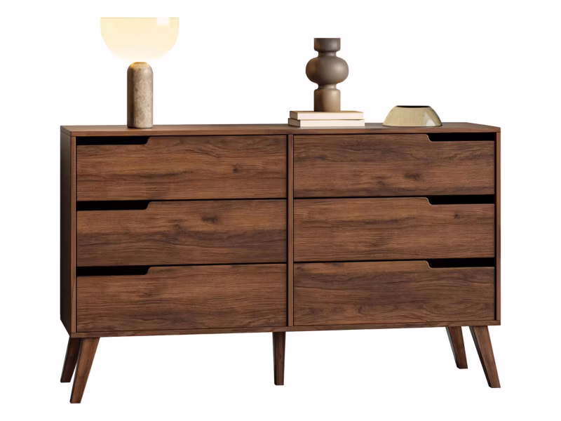 Komoda MIRJAN 24 Nordelo 6S warmia walnut 1 szt.