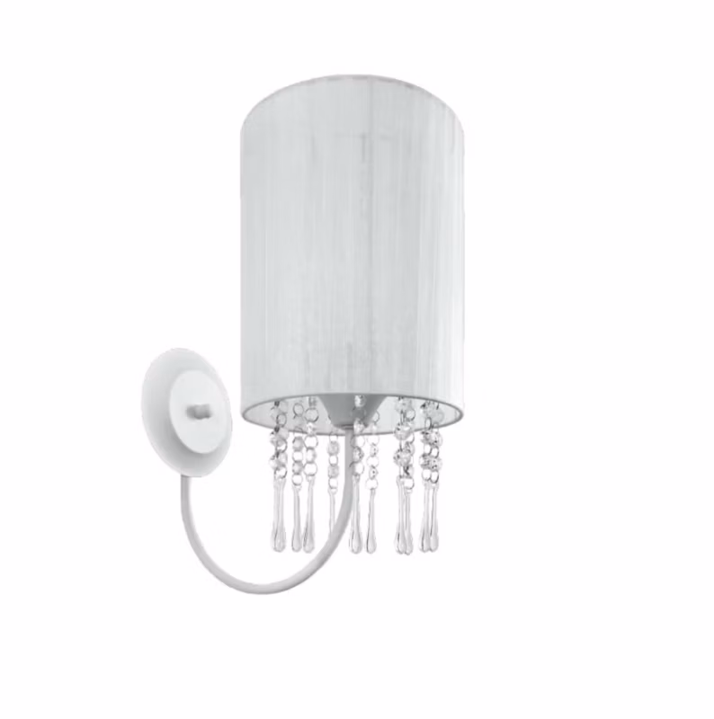 Kinkiet ścienny Lampex Wenecja biały 1 x E27 x 60W IP20 wym: 30 x 18 x 18 cm – 1 szt.