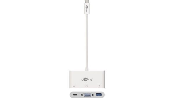 Multi adapter USB-C – USB-A 3.0 + VGA D-Sub(15-pin) + USB-C 62100