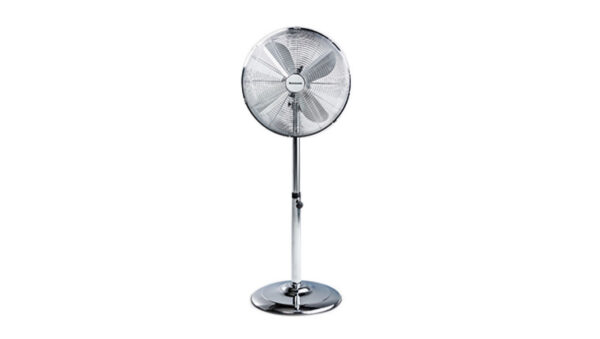 Wentylator Ravanson chrom polerowany 50W śr. 44,5 cm 4 śmigła oscylacja pozioma WT-7040SN INOX