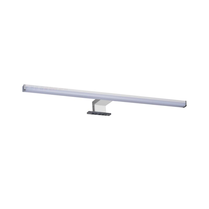 Kinkiet ścienny Kanlux Astim biały chromowany LED 12W 4000K 1010lm IP44 wym: 4,4 x 60 x 10 cm – 1 szt.