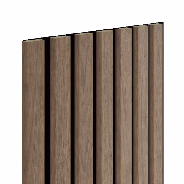 Lamele ścienne Marbet Design 7L WOODLINE 270×30 cm Dąb Saragossa na czarnym filcu 1 szt.