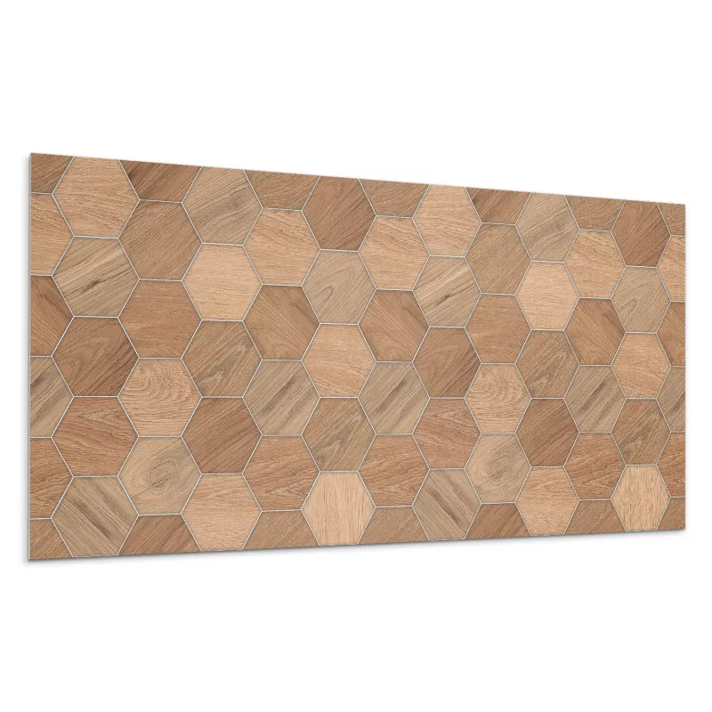 Kafelki samoprzylepne Wallfluent 60×30 cm Motyw heksagonalnych kafli 6 szt.