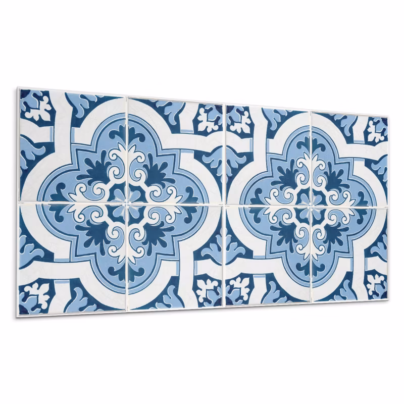 Kafelki samoprzylepne Wallfluent 60×30 cm Ornamentalny wzór kafli w eleganckim wydaniu 6 szt.
